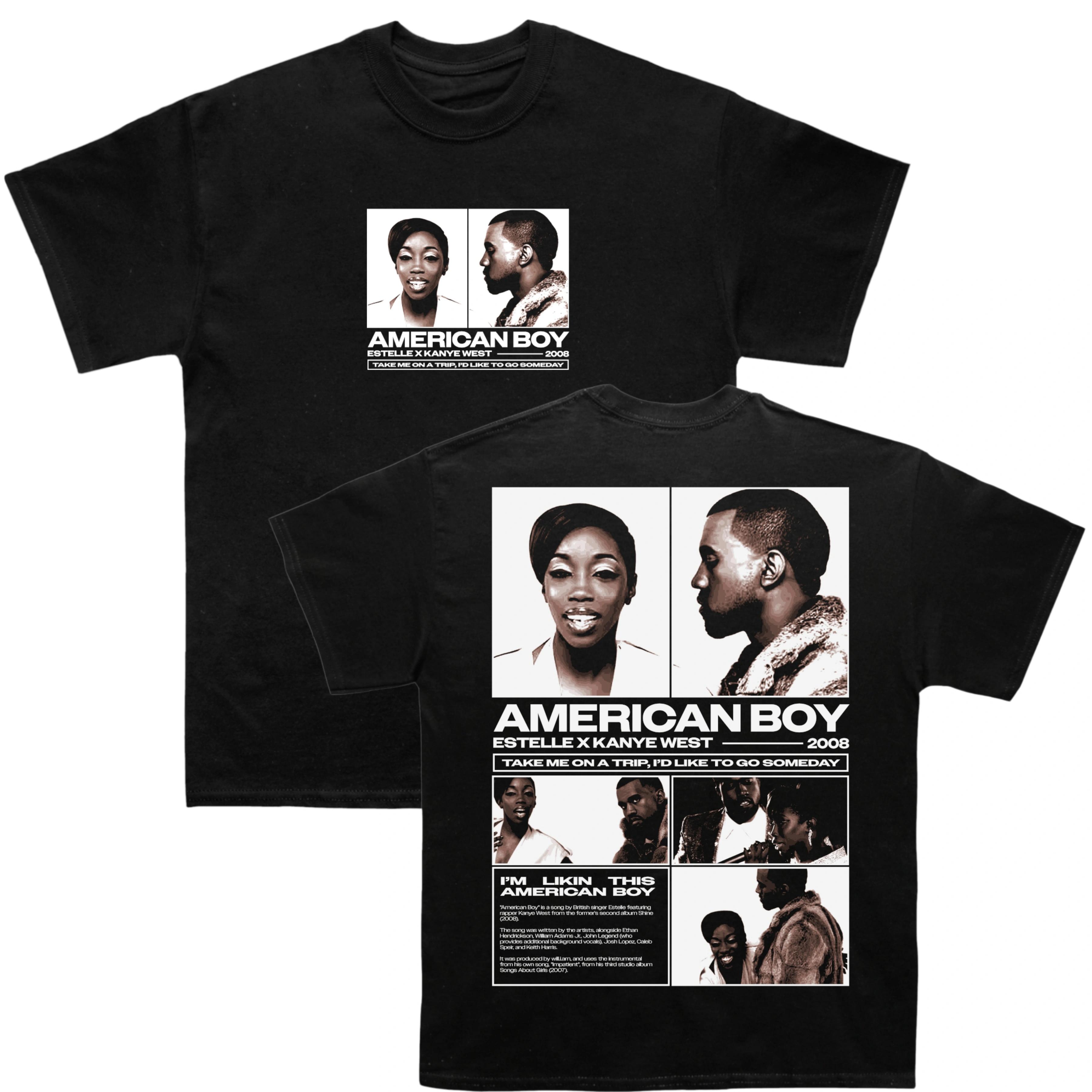 

Kanye West BULLY Album printed pattern cotton Hot sale Unisex shirt Summer New Fashion Oversized neck Unisex Tshirt 4XL