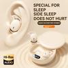 Sleep-Optimized M73 TWS Bluetooth Earphones - 60Hrs Ultra-Thin Design for Side Sleepers, HD Music/Call Noise Reduction Earbuds