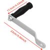 Acouto Replacement Winch Handle Ergonomic Winch Handle Crank Comfortable Grip Replacement Accessory for Boat Trailer Marine Sailboat
