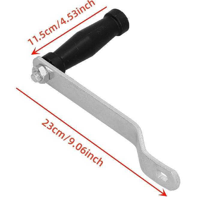 Acouto Replacement Winch Handle Ergonomic Winch Handle Crank Comfortable Grip Replacement Accessory for Boat Trailer Marine Sailboat