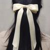 Women Hair Bows Barrette Hair Clip 2000s Trend Side Clip Fashionable Elegant Sweet Bowknot Photo Props