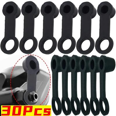 1-30 Peças Tampas de Parafuso de Drenagem de Óleo para Motocicleta Capa de Poeira Multifuncional Tampas de Conexão de Sangrador de Freio de Borracha Ferramenta de Acessório para Motocicleta
