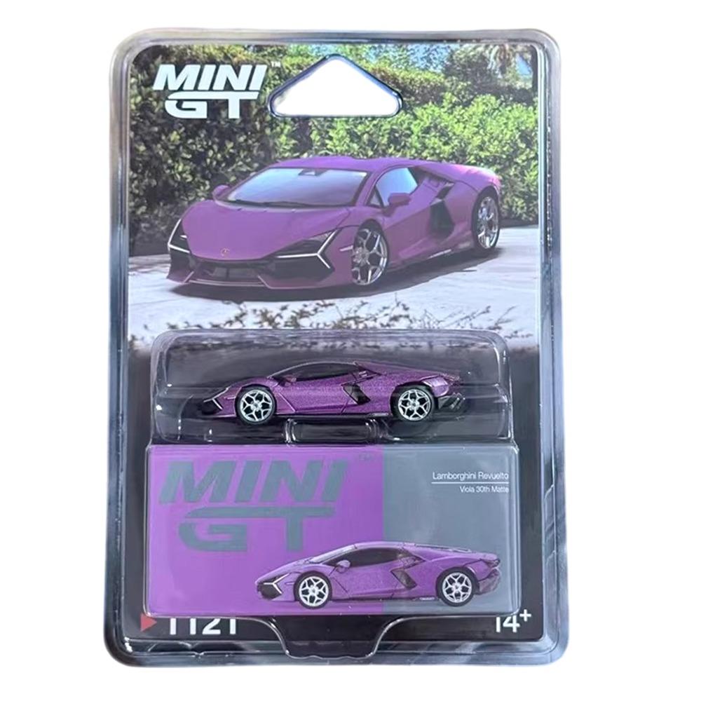 MINIGT In Stock 1:64 Hang Card Porsche McLaren Lamborghini BMW Diecast Car Model Collection Toys