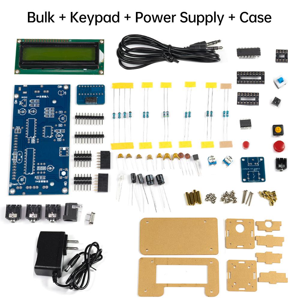 DC 9V CW Morse Code Decoder Parts Circuit Board Welding Exercise Electronic DIY Kit For Students and Electronics Enthusiasts