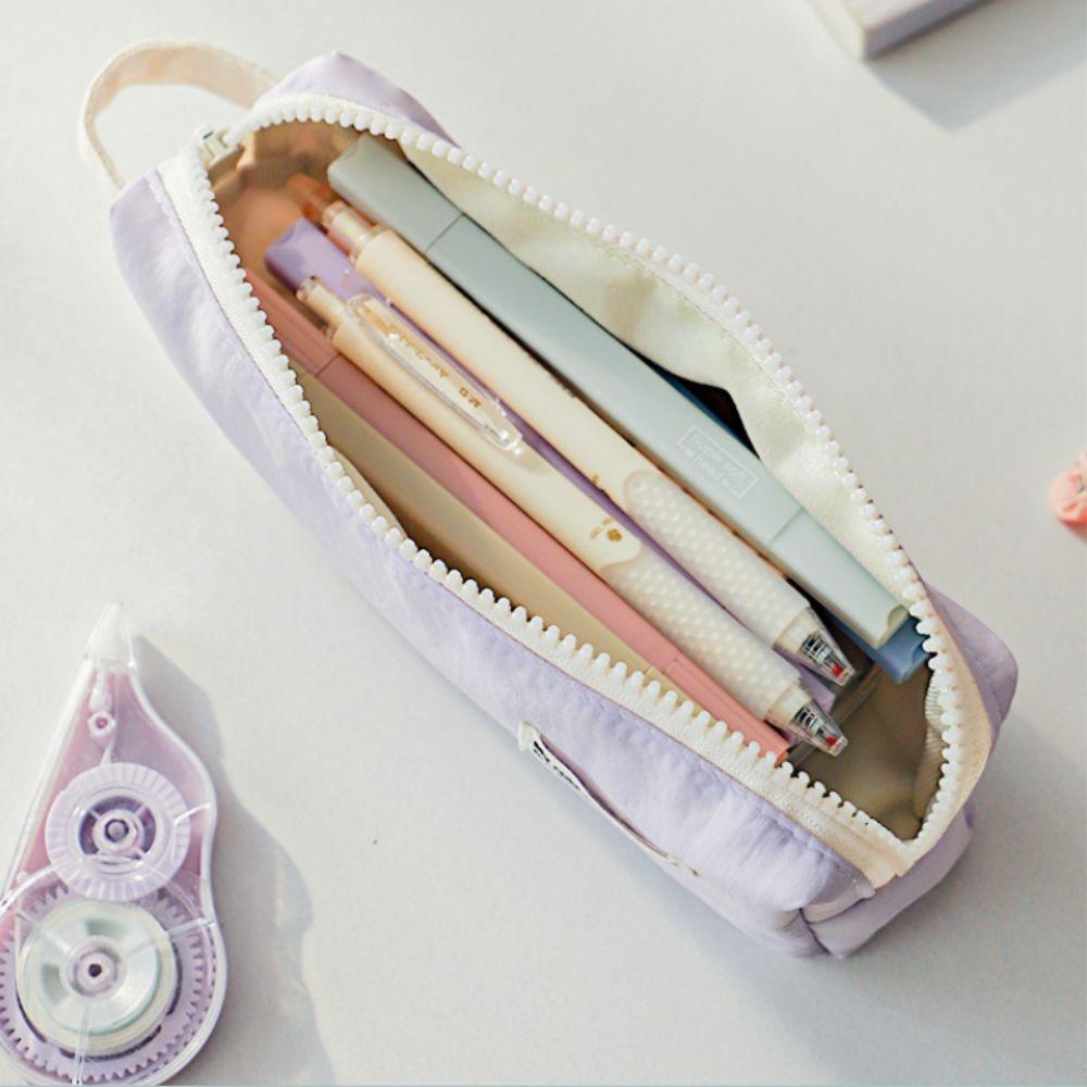 Velkokapacitní studentské kancelářské pouzdro na zip, penál, studentské potřeby