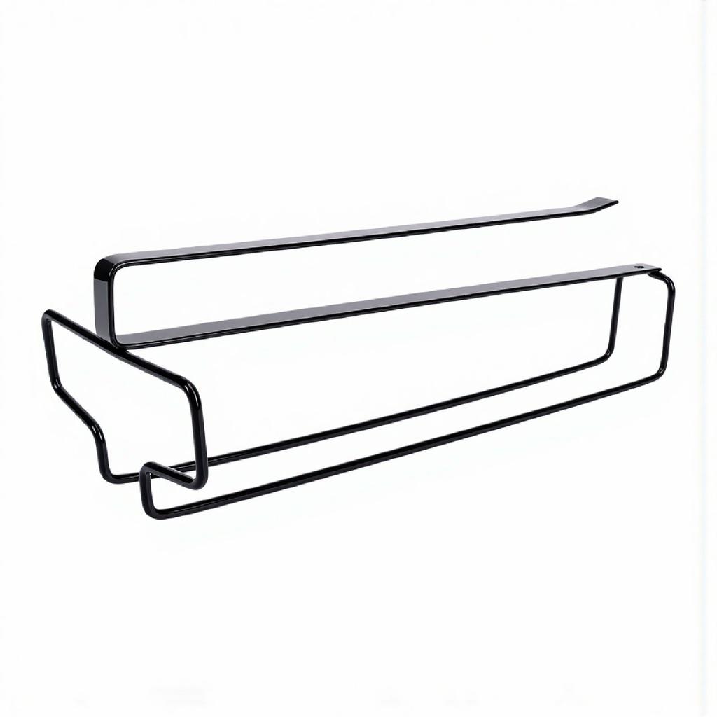 Wine Glass Holder No Drill Hanging Under Cabinet Wine Glass Rack for Household Kitchen