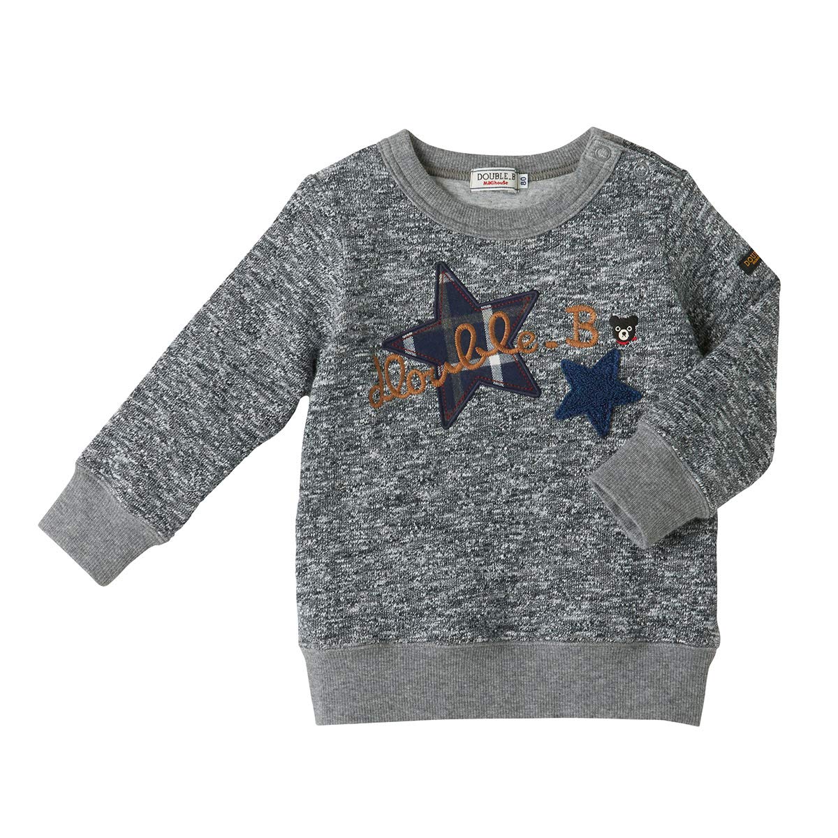 

MIKIHOUSE Trainer 110cm Charcoal Gray DOUBLE_B 63-5605-269