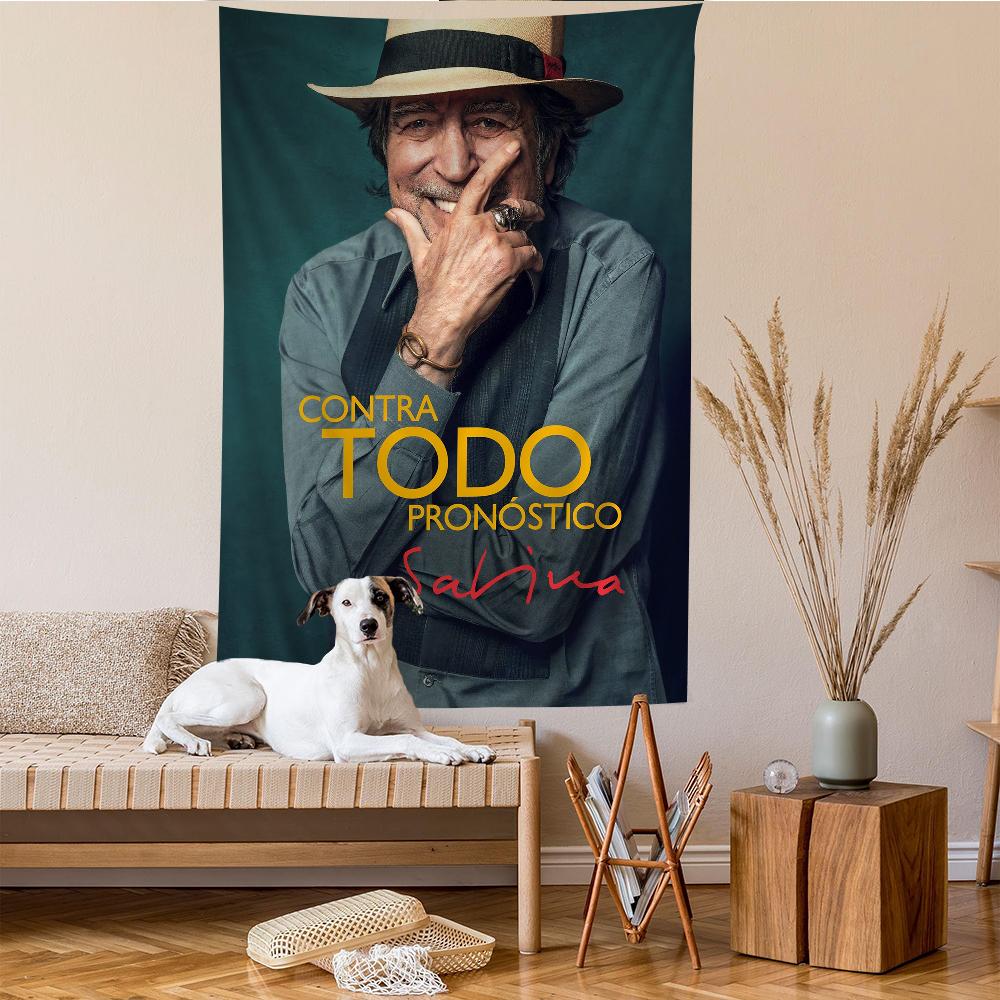 Joaquin Sabina Musician Hanging Bohemian Tapestry Bohemian Wall Tapestries Mandala Kawaii Room Decor