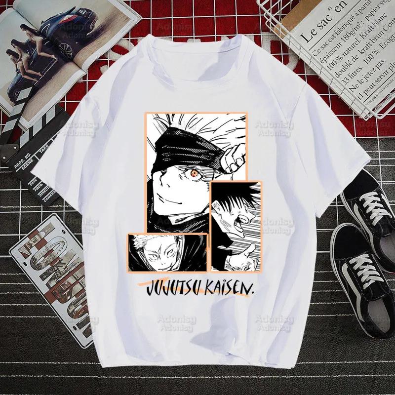 Anime Harajuku men's T-shirt unisex short sleeved T-shirt casual top