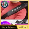 Car Stickers For Alfa Romeo 2Pcs Car Seat Belt Cover Shoulder Pad Auto Accessories For Alfa Romeo Giulia Stelvio Giulietta 156 1