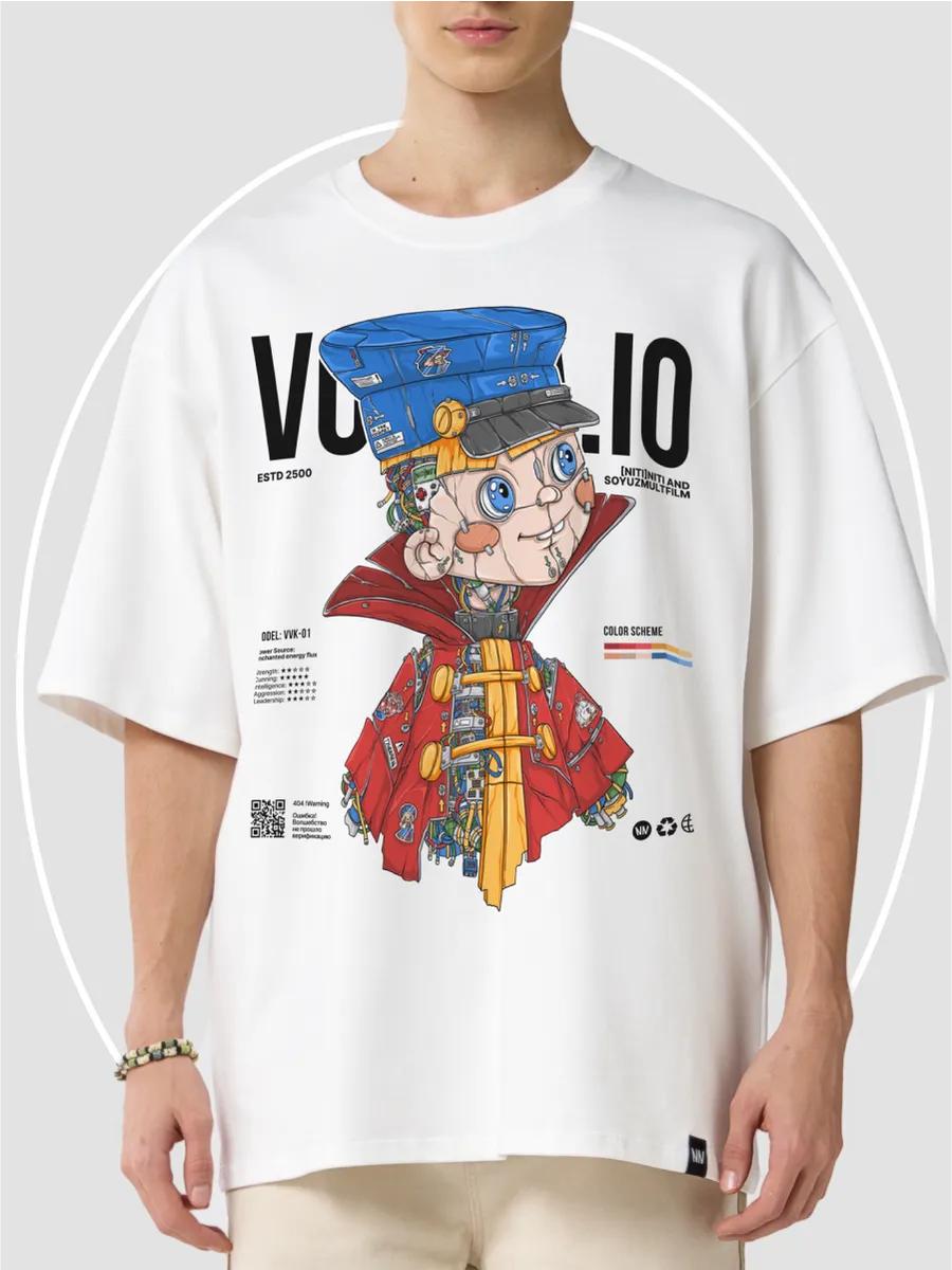 

Oversized T-shirt with Soyuzmultfilm print 3XL