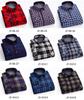Men's Winter Warm Double-Sided Velvet Long-Sleeve Shirt