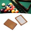 Lightweight Pool Cue Tip Shaper Birch Wood Pool Stick Tip Trimmer Billiard Cue Tip Shaper Club Use
