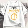 Unisexuel Carrasco Cotton Tshirt For Unisex Summer 2026 Salvaje Tour Y2k T Shirts Comfortabletrending Tees Oversize Casual Clothing