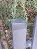 External End Cap for Profile, Cap, Roof 80x80, 20 PCS, ANTHRACITE