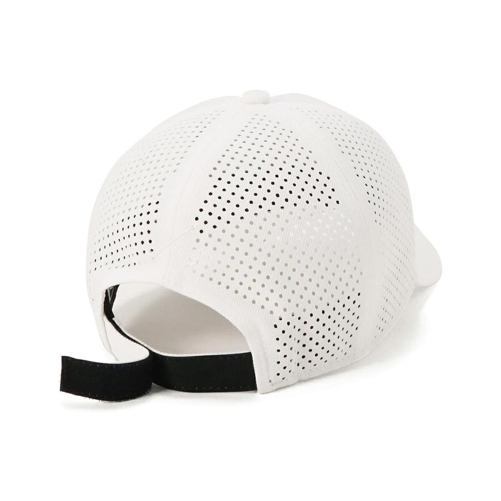 New Era 9FORTY Laser Perforated White Golf FREE GF NENY LASER PERFORATED WHI Cap, 940VS,