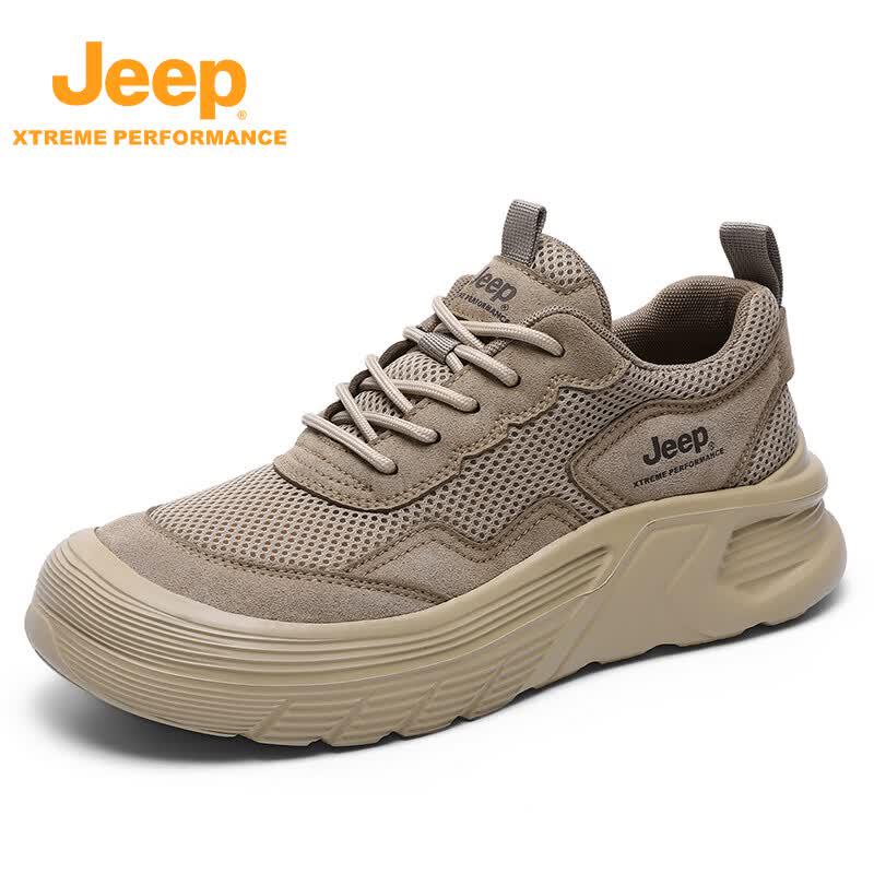 Jeep Men's Breathable Anti-Collision Hiking Shoes