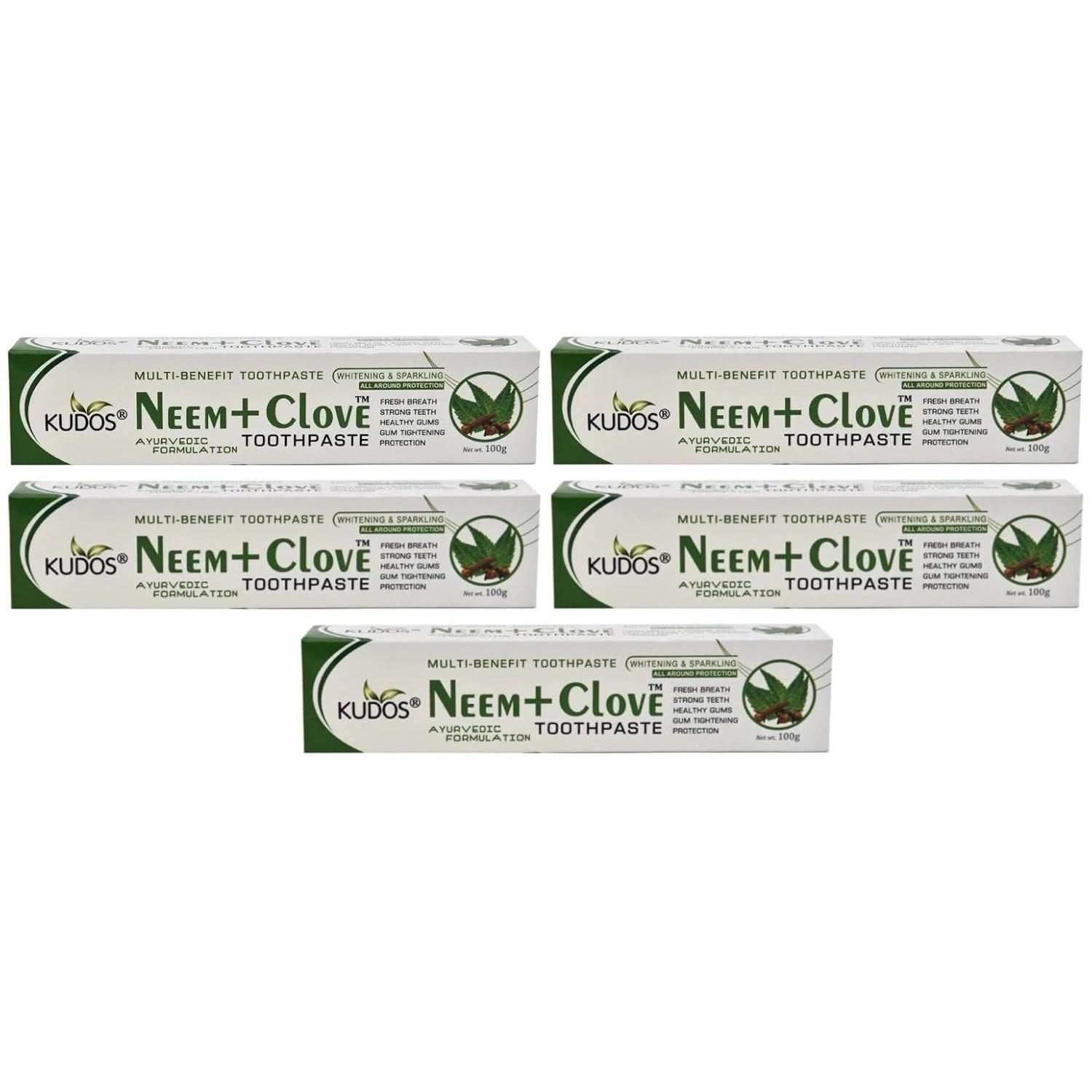 (Pack of 5) Neem Tooth Paste