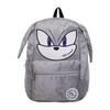 Sonic The Hedgehog Cartoon Plush Backpack For Students With Spacious Storage For Daily Use