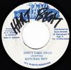 Płyta 7-calowa KOTCH UROY Dont Take Away NONE Taxi Jamajka Reggae Ska Dub Używana