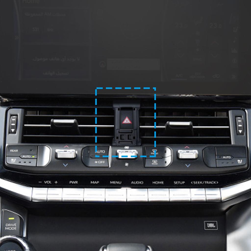 Car Mobile Phone Holder for Toyota Land Cruiser LC300 2025 2025 2025 2025  GPS Bracket Navigation Stand Auto Accessories