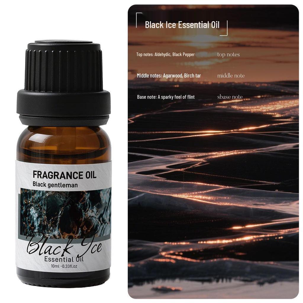 10ML Essential Oil Diffuser & Refill – Stone Aroma Machine with Long-Lasting Deodorizing Fragrance