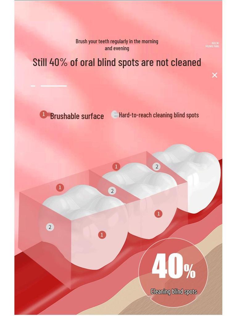 Portable Electric Oral Irrigator for Home Use, Ideal for Children with Orthodontics