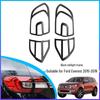 Matte Black Taillight Trim for Ford Everest 2015-2019