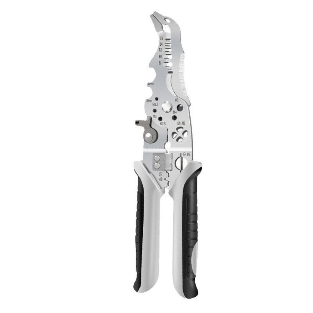 With Elbow Wire Stripper Pliers Cable Wire Wire Cutting Pliers  Crimping Tool