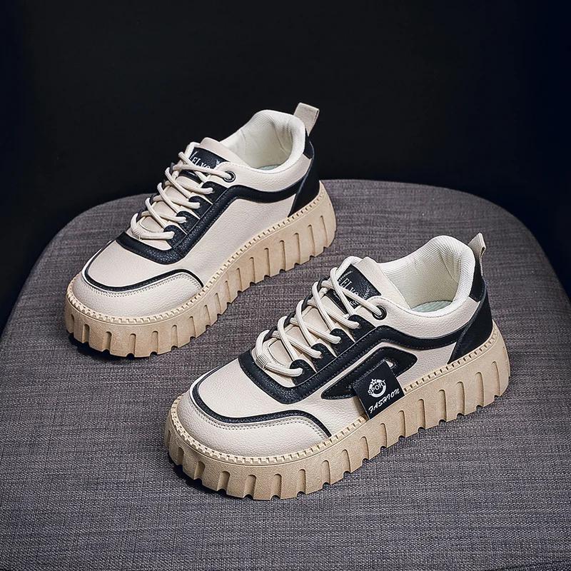 High Platform Low Skate Skate Shoes Woven Tennis Boots Casual Sneakers For Women Sports Vintage Maker Sapatenos Outing