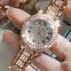 Damen Herren Mode Funkelnde Strassstein Uhr Hip Hop Ziffern Quarz Uhr Voll Diamant Elegante Armbanduhr Uhr Freund Paar Geschenke