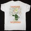 Vampire Weekend Geschenk für Familie Weißes T-Shirt Baumwolle Unisex CS111 Unisex T-Shirt