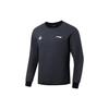 Li Ning Professionelle Basketballkollektion Sweatshirt Herren Ebenholzschwarz AWDT075-1