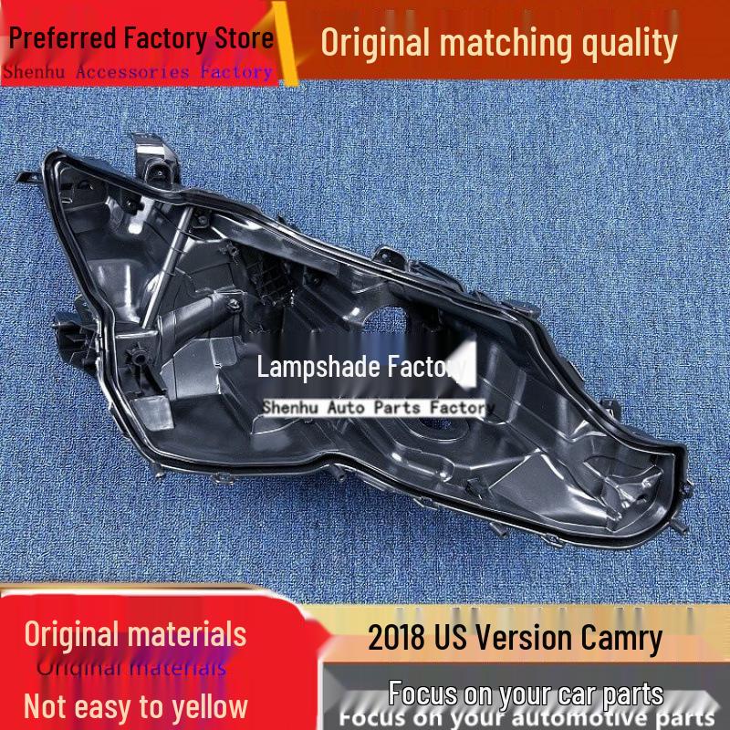 Compatible Rear Base for 2018 Toyota Camry US Headlight Housing Driver Front, Standard PP