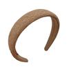 Korean Cotton Linen Woven Summer 2022 Retro Wide Headband