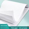 A3 Large Horizontal Line Paper Notebook - Single Line for Office, Student Mind Maps, Drafts