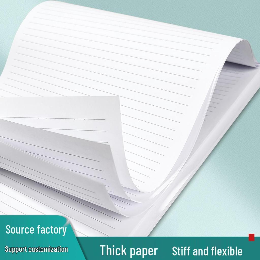 A3 Large Horizontal Line Paper Notebook - Single Line for Office, Student Mind Maps, Drafts