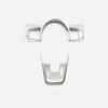 For Nissan Qashqai J12   ABS Carbonfiber Car Steering Wheel Switch Button Control Decorate Cover Interior Accessories