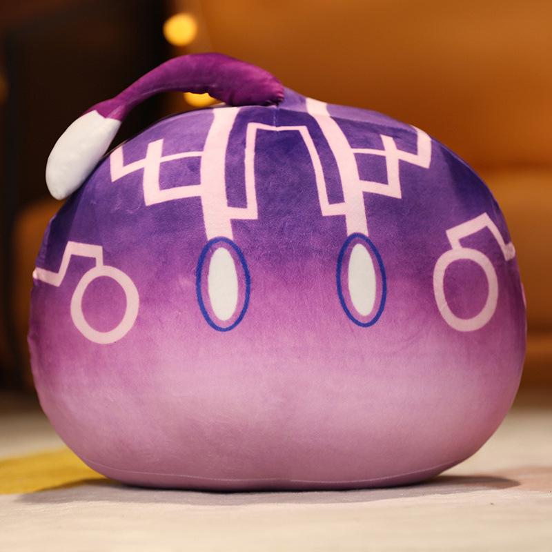 Slime Dango Hug Pillow Plush Toy & God's Eye Doll Backrest Cushion - Perfect Girl's Gift