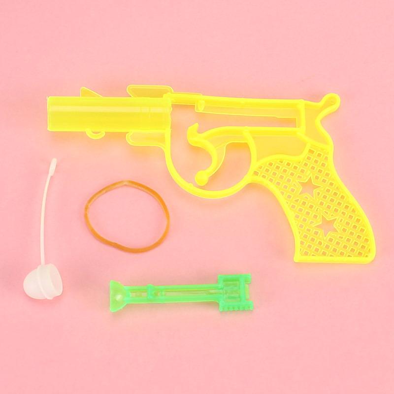 3pcs Kids Nostalgic Toy Rubber Band Pistol Childhood Memory 80's Classic Dong Dong Gun Empty Gun Children's Toys