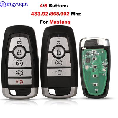 Jingyuqin FSK M3N-A2C31243300 902/868/433.92Mhz ID49 Remote Smart Prox Key For Ford Fusion Explorer Edge Mustang 2017 2018