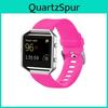 Para Fitbit Blaze Pulseira de Silicone Genuíno Com Fivela de Cartão Para Uso Esportivo e Casual