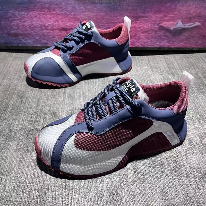 High-grade Men's Ssneakers Summer Mesh Breathable Running Shoes Fashion Platform Heightened Casual Shoes Zapatillas Para Hombre