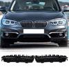 Car Front Bumper Grilles For BMW 1-Series F20 5-door/F21 3-door 118i/120d/144d/120i 2015 2016-2017 Facelift Double Lines Grills