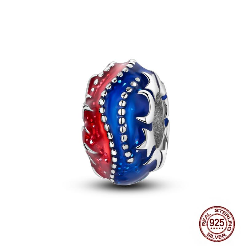 New Copper Luminous Elf Blue Purple Butterfly Octopus Snake Charms Beads Fit Pendant Original Bracelets Diy Jewelry