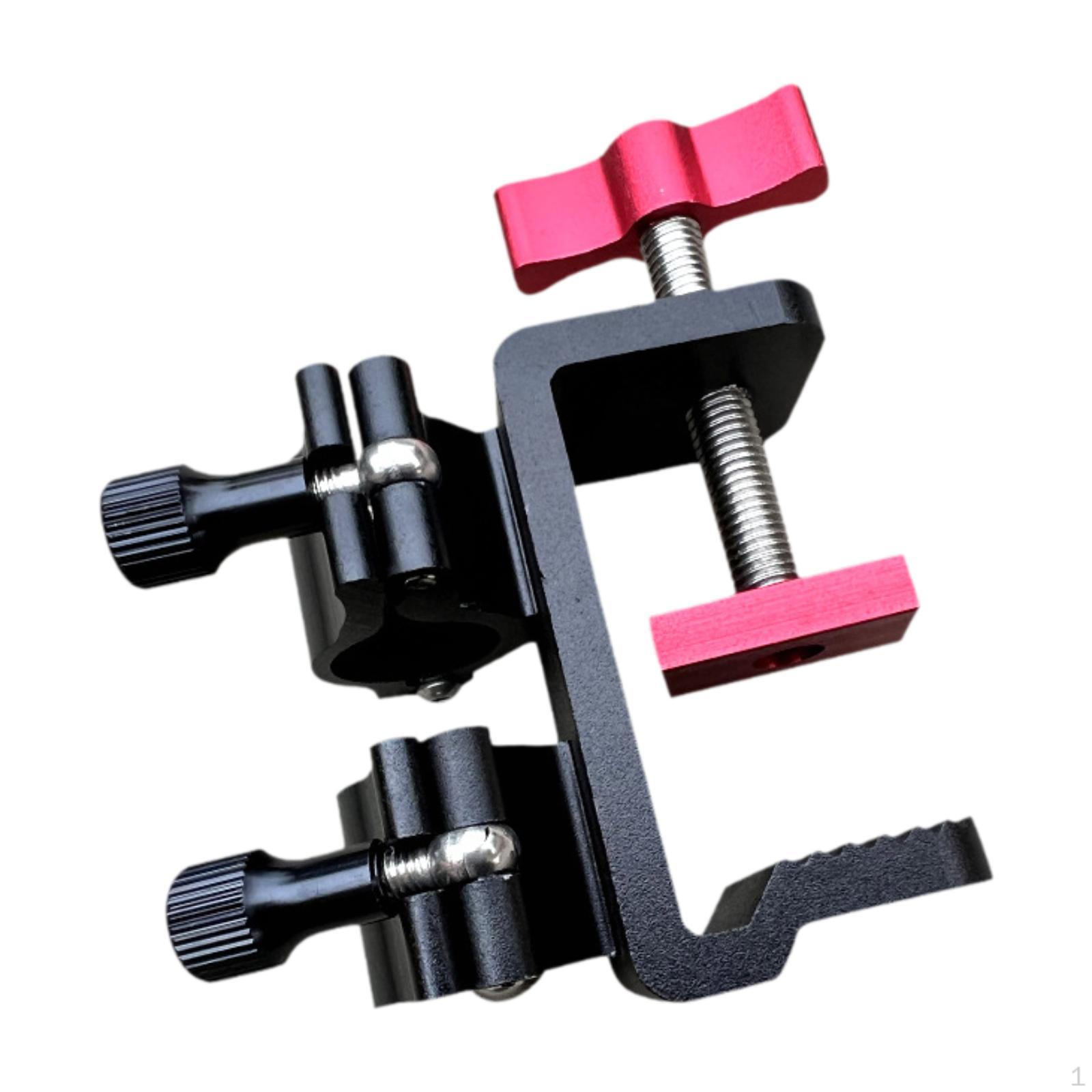 

Аксессуары для кронштейна для зонта на рыболовной платформе Практичный прочный стержень из алюминиевого сплава чёрный