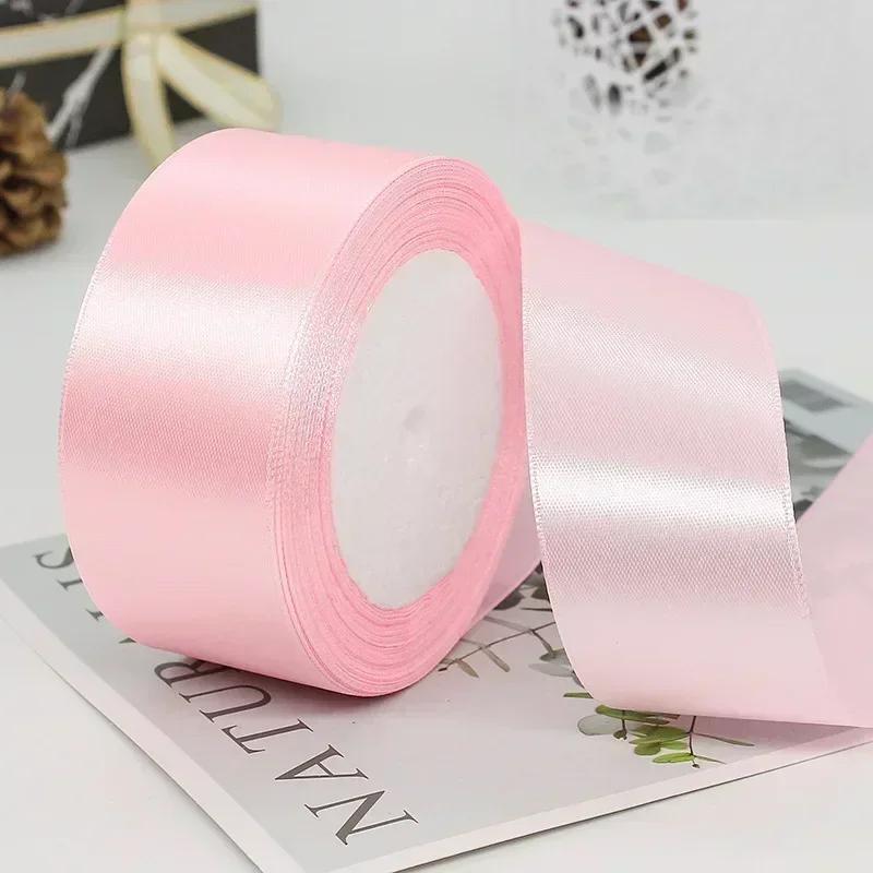 1 Volume 22 Meters Silk Satin Ribbons for Crafts Bow Handmade DIY Gift Wrap Party Wedding Decorative 6/10/15/20/25/40/50mm Tape