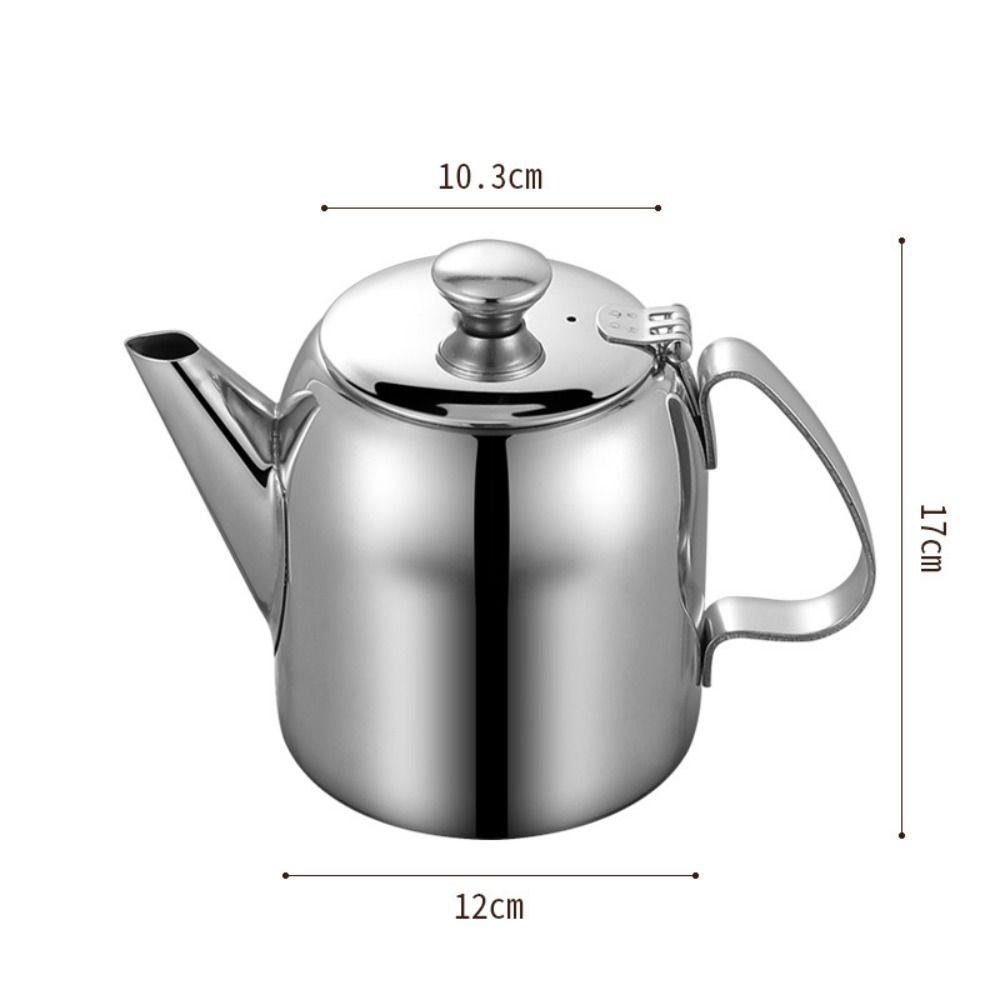 

Чайник с коротким носиком и ручкой, холодный чайник, многофункциональный кофейник из нержавеющей стали, ресторан 70oz