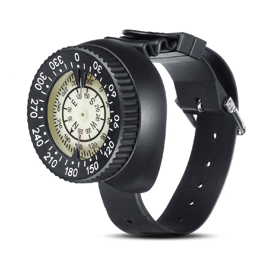 ABS, PMMA Navigator Digital Watch Scuba Compass Waterproof Outdoor Compass Professional Diving Compass