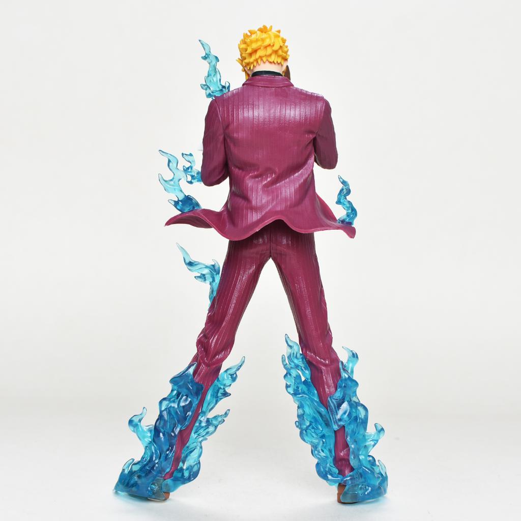 25cm/9.8in Anime One Piece Figure Sanji Action Figure Collectible Model Statue Toy Gift